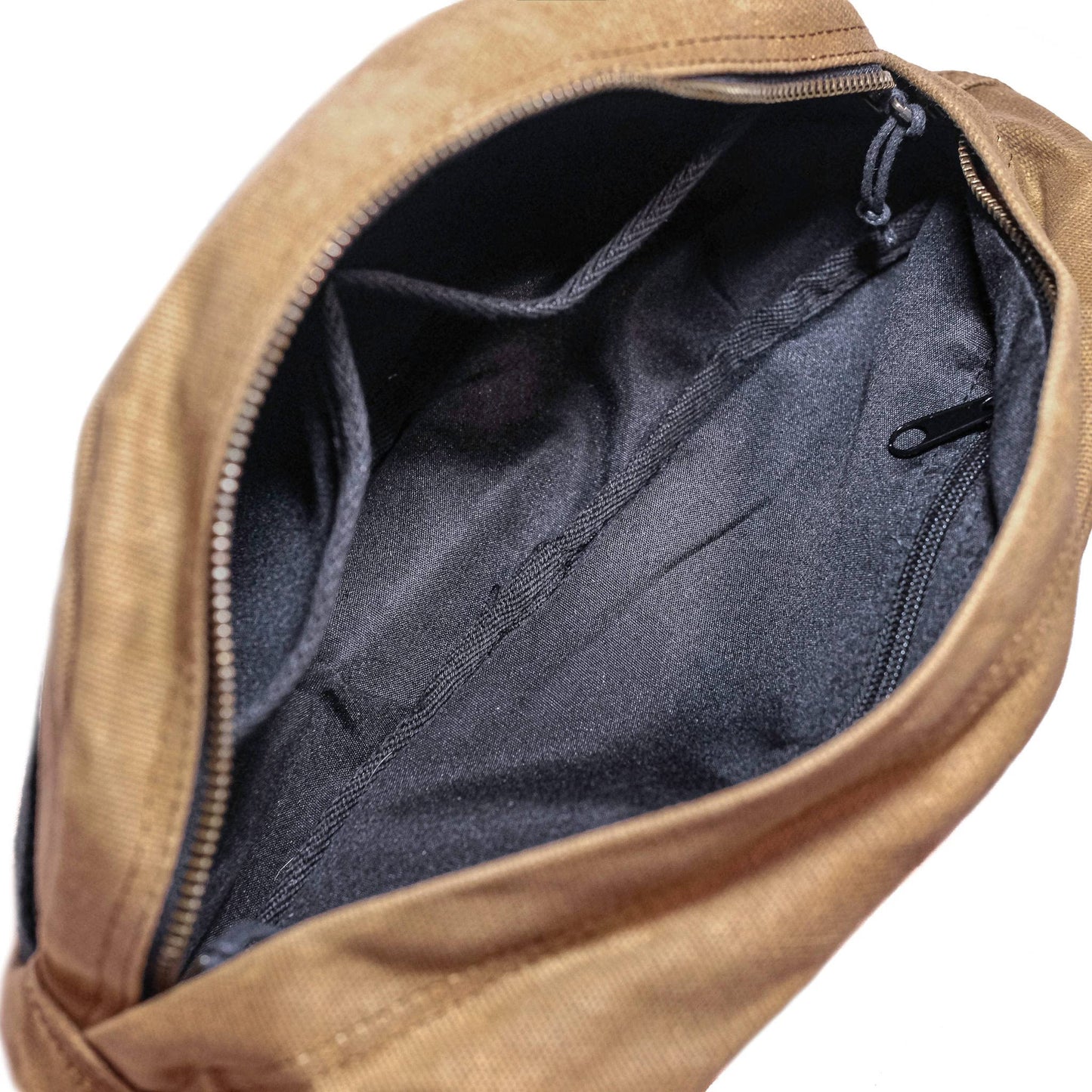 Readywares Waxed Canvas Sling, Large Fanny Pack, Outdoor Sport Hiking Travel Belt Bag, Waist Bag for Men, Large Fanny Packs for Women, Fanny Pack for Men