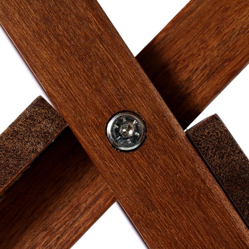 BYER OF MAINE, Pangean Folding Wooden Table, Easy to Fold and Carry Wooden Camp Table, Match Pangean Furniture, 20" L x 20" W x 22" H