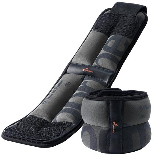 Sportneer Ankle Weights for Men Women Kids Strength Training Leg Weights Set Comfortable and Soft Perfect for Dancing Running Walking Fitness Workout (Gray)