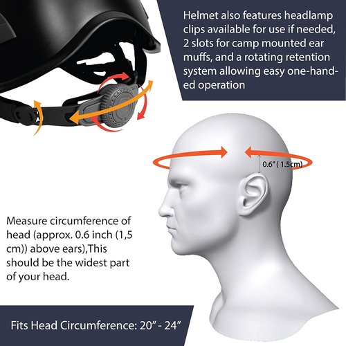 Climbing Helmet - Fusion Meka Safety Gear for Work & Outdoor Adventures