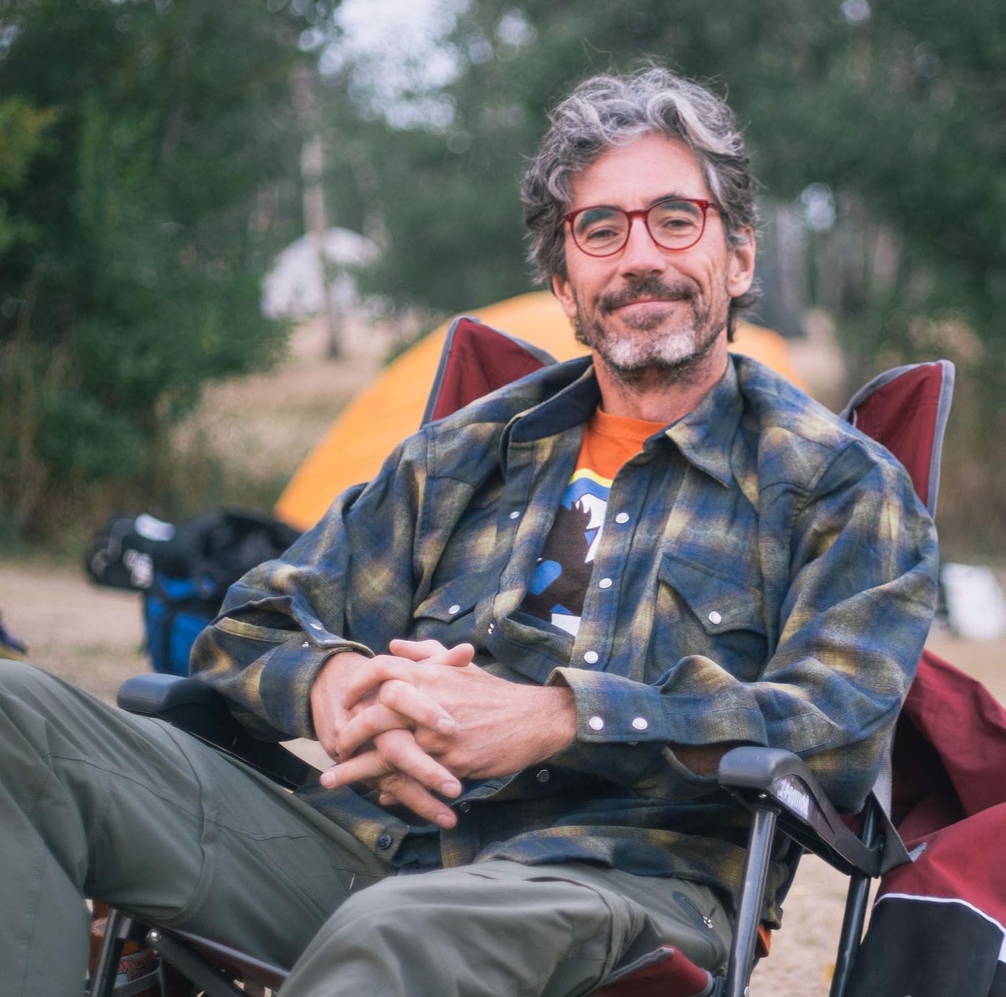 GCI Outdoor Low-Ride Reclining Camping Chair