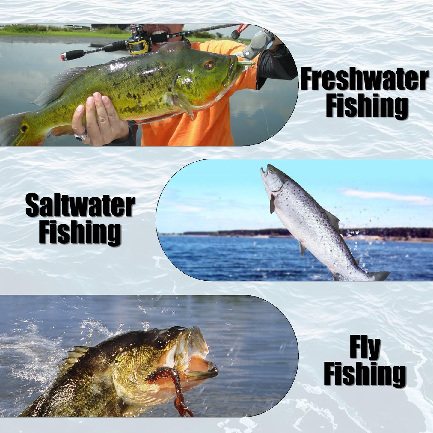 Fishing Clips Power Clip, 50pcs Speed Clip for Fishing Lure Quick Change Connector Link Split Rings Snaps Saltwater Freshwater Black Nickel #0