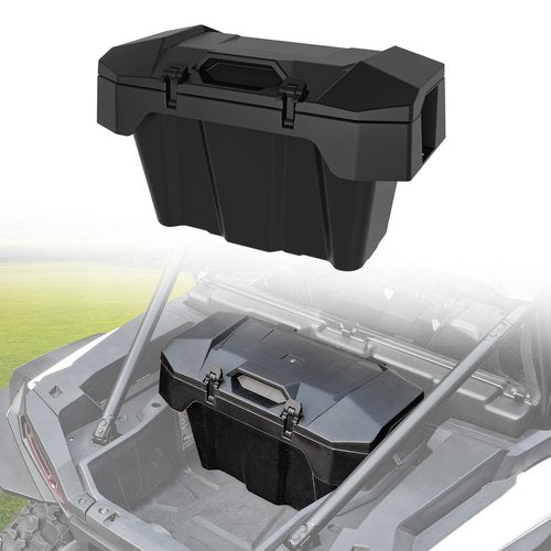 UTVSXPERT 82QT Forward Cargo Storage Box for Polaris RZR XP/XP 4 1000, Waterproof Poly Forward Cargo Storage Bin for Polaris RZR 1000 Accessories, Replace #2889611