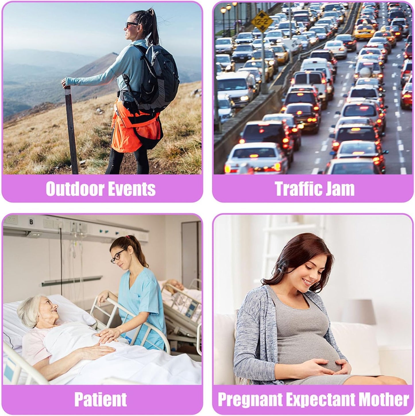 Female Urinal, 4PCS Portable Urination Device Pee Funnel for Travel Camping Hiking, Outdoor Activities, Camping, As a Gift for Women's Equality Day That Benefits Female Health