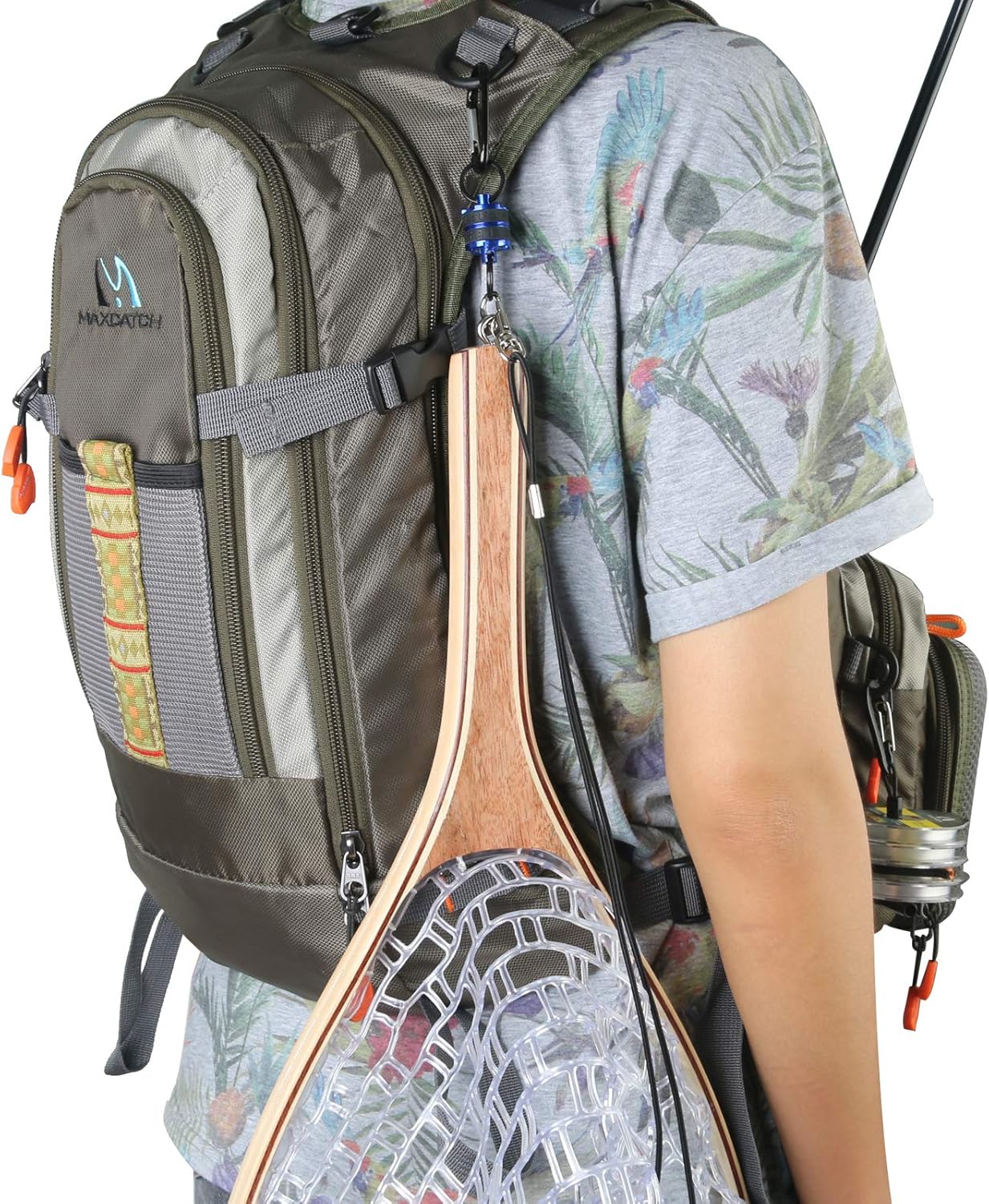 M MAXIMUMCATCH Maxcatch Fly Fishing Vest Pack for Men and Women Adjustable Outdoor Fishing (Vest/Sling Pack/Backpack)