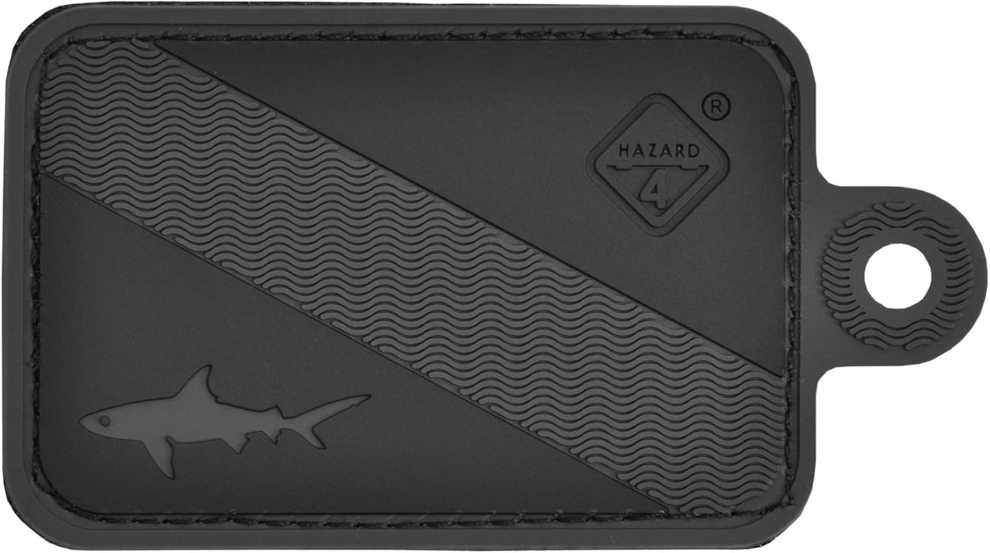 HAZARD 4 Dive Shark Rubber Patch - Black