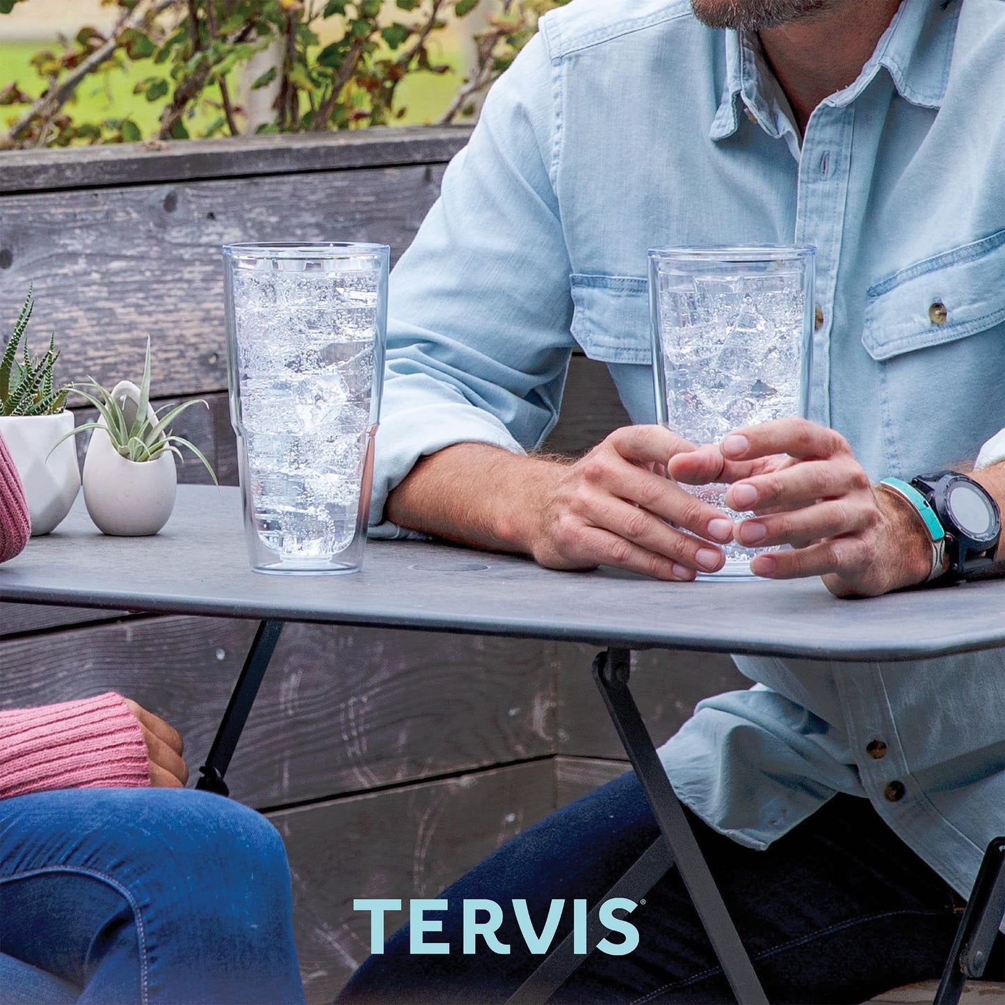 Tervis Made in USA Double Walled University of Tennessee Volunteers Insulated Tumbler Cup Keeps Drinks Cold & Hot, 24oz, Primary Logo
