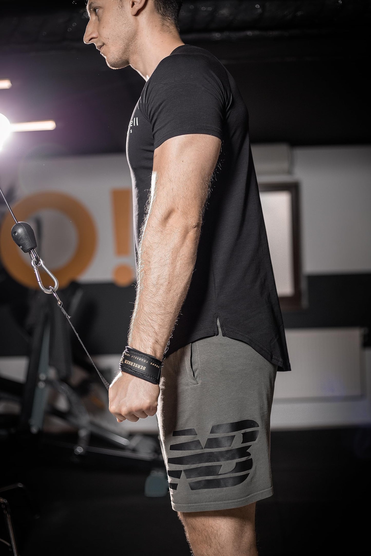 Berserker Forge Weightlifting Wrist Straps with Superior Wrist Support Used for Deadlifting, Bodybuilding, Powerlifting and Newly Designed D-Rings for a Cable Gym Workout! Weight Lifting Straps
