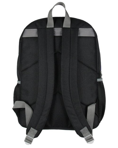 Bioworld Yu-Gi-Oh! 16" Molded Backpack Battle Ready Yugi Dark Magician Black Luster Soldier Character Travel Backpack
