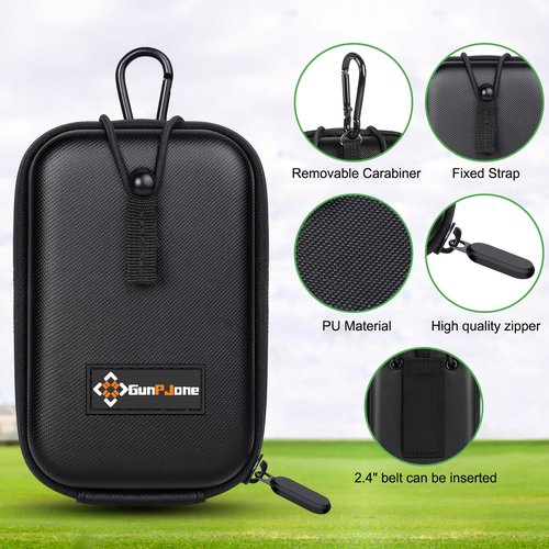 GUNPJONE Golf Rangefinder Case, Rangefinder Hard Shell Case Compatible with Bushnell TourX V2 V3 V4 V5 Pro X2 Pro XE Or Others Golf Range finder