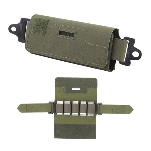 SINAIRSOFT Tactical Helmet Couterweight Pouch NVG Fast Helmet Counterbalance Bag with 5 Counter Blocks for OPS Fast BJ PJ MH