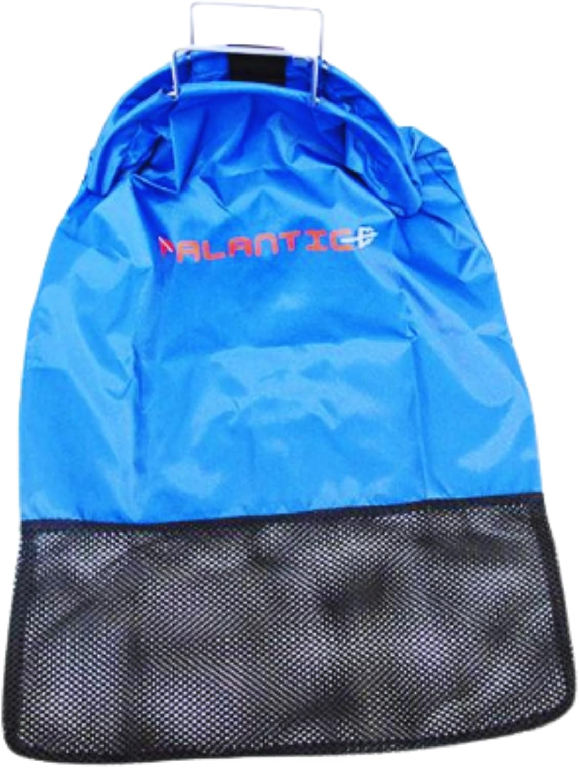 Palantic Lobster Catch Gear - Durable Nylon Game Bag Net with Stainless Steel Handle, 27"x17.5", Easy Clip Closure (Blue)
