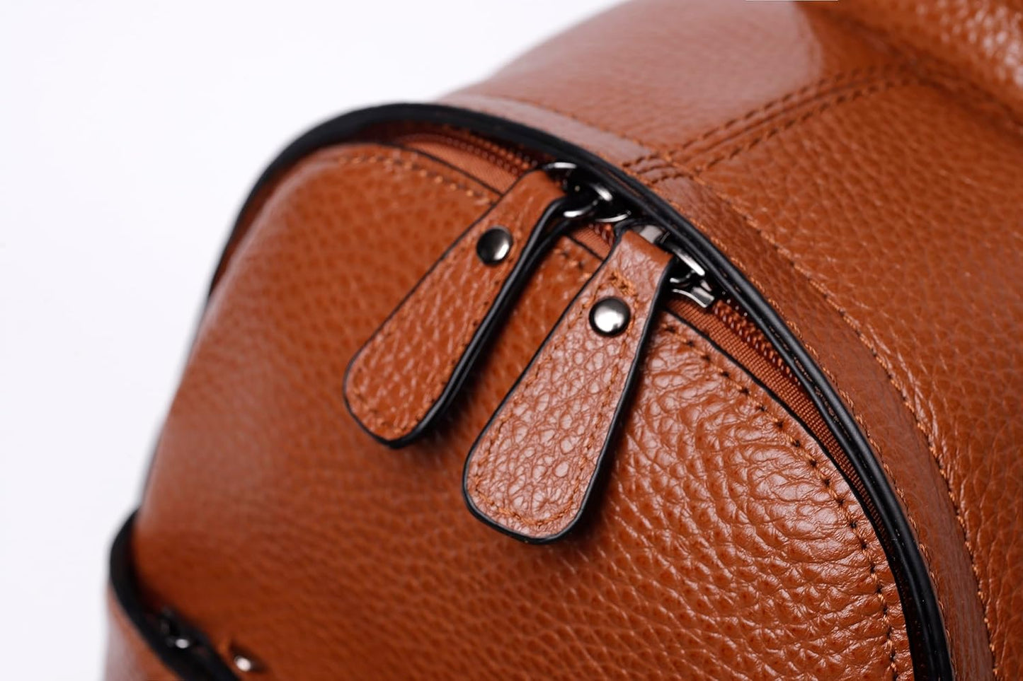 Chrysansmile Sling Bag for Men Genuine Leather Cross Body Bag Mens Crossbody Shoulder Backpack Black Fanny Packs for Travel