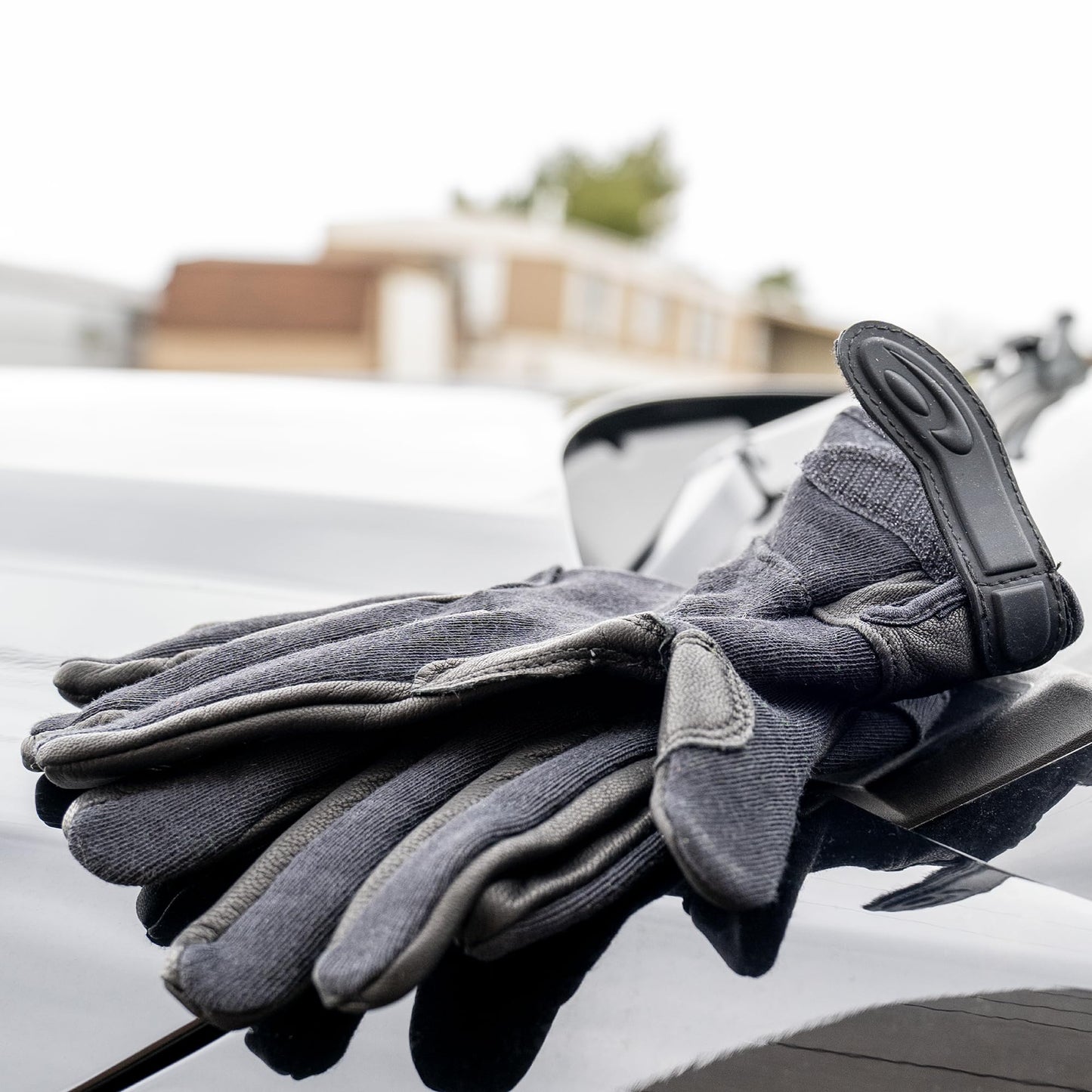 HATCH StreetGuard Tactical Duty Glove with Kevlar, Foam Padded Reinforcement, Black, Large