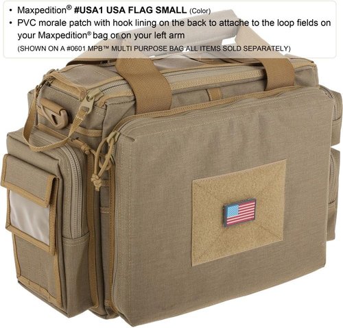 MAXPEDITION Gear Small USA Flag Patch
