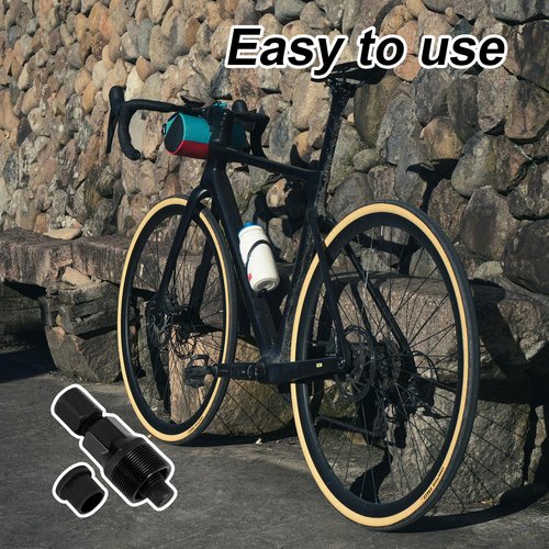 Gosknor 2 Sets Bicycle Crank Puller, Crank Arm Puller Bike Crankset Crank Removal Tool Crank Remover for Bicycle Repair & Maintenance (Black)