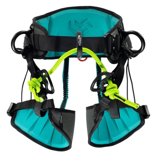 Notch Catalyst Harness-Size 1, Custom EVA Molded Back & Leg panels, Integrated Ventilation Channels, Multiple Adjustment Points, Custom Flared Side D Rings, 330 lbs Total Weight Limit (CATH-1)