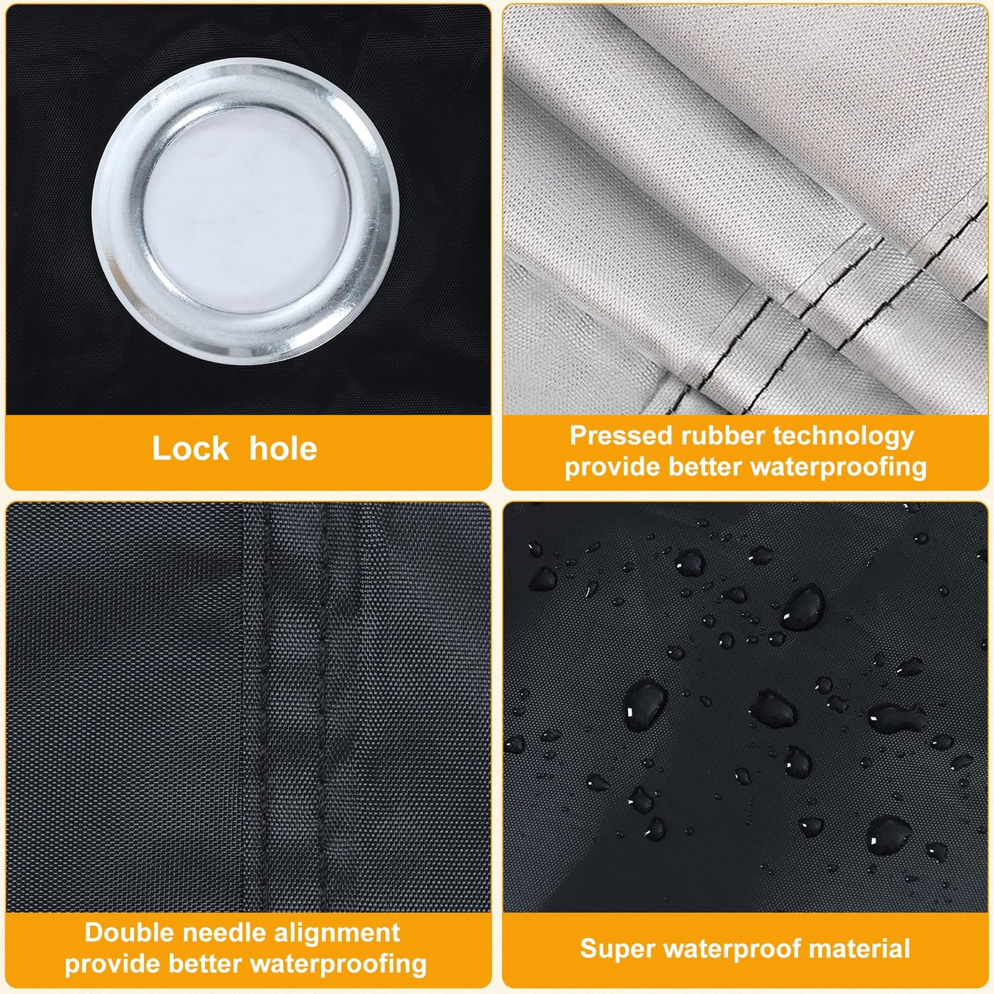 Adult Tricycle Cover Electric Tricycle Covers, Strong UV Protection & Windproof, Waterproof, Heavy Duty Oxford Cloth Tricycle Cover, Black