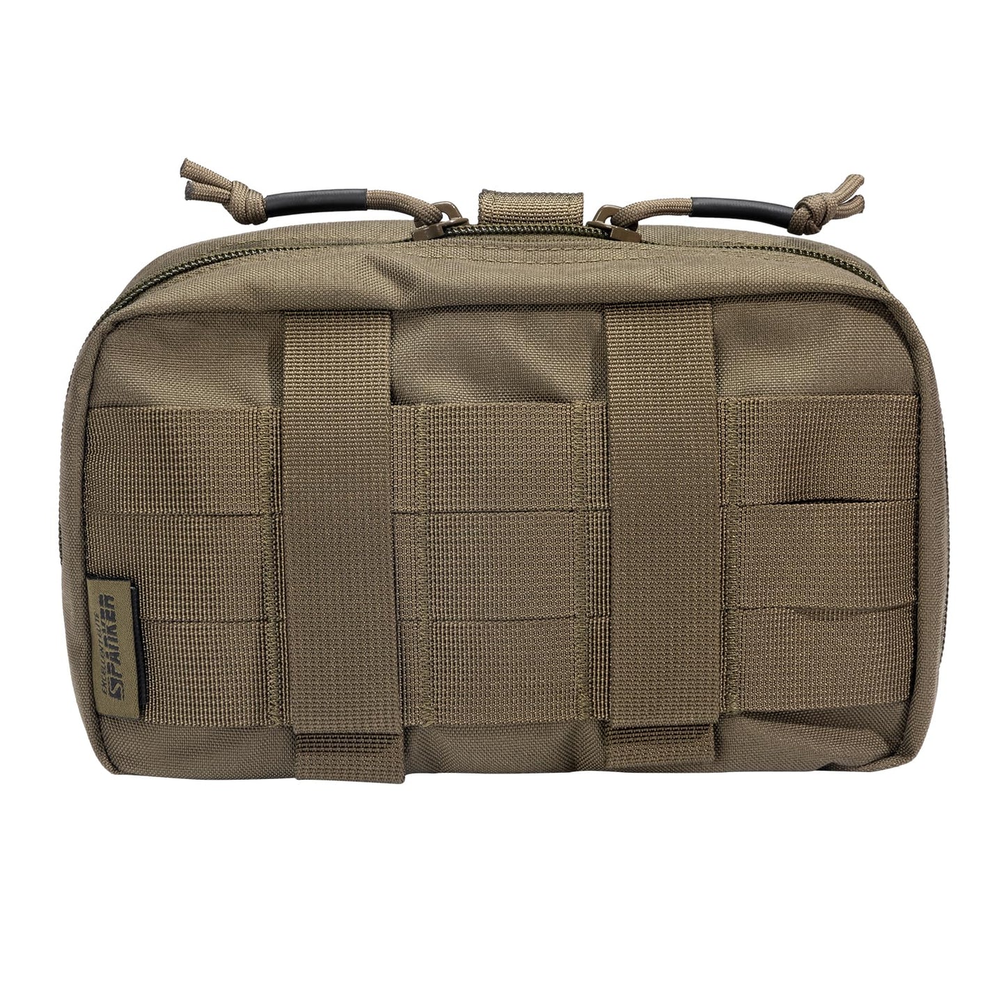 EXCELLENT ELITE SPANKER Tactical First Aid Pouch IFAK Rip Away Molle EMT Pouch Compact Admin Pouch Medical Utility Pouch for Tactical Vest,Backpack (Ranger Green)