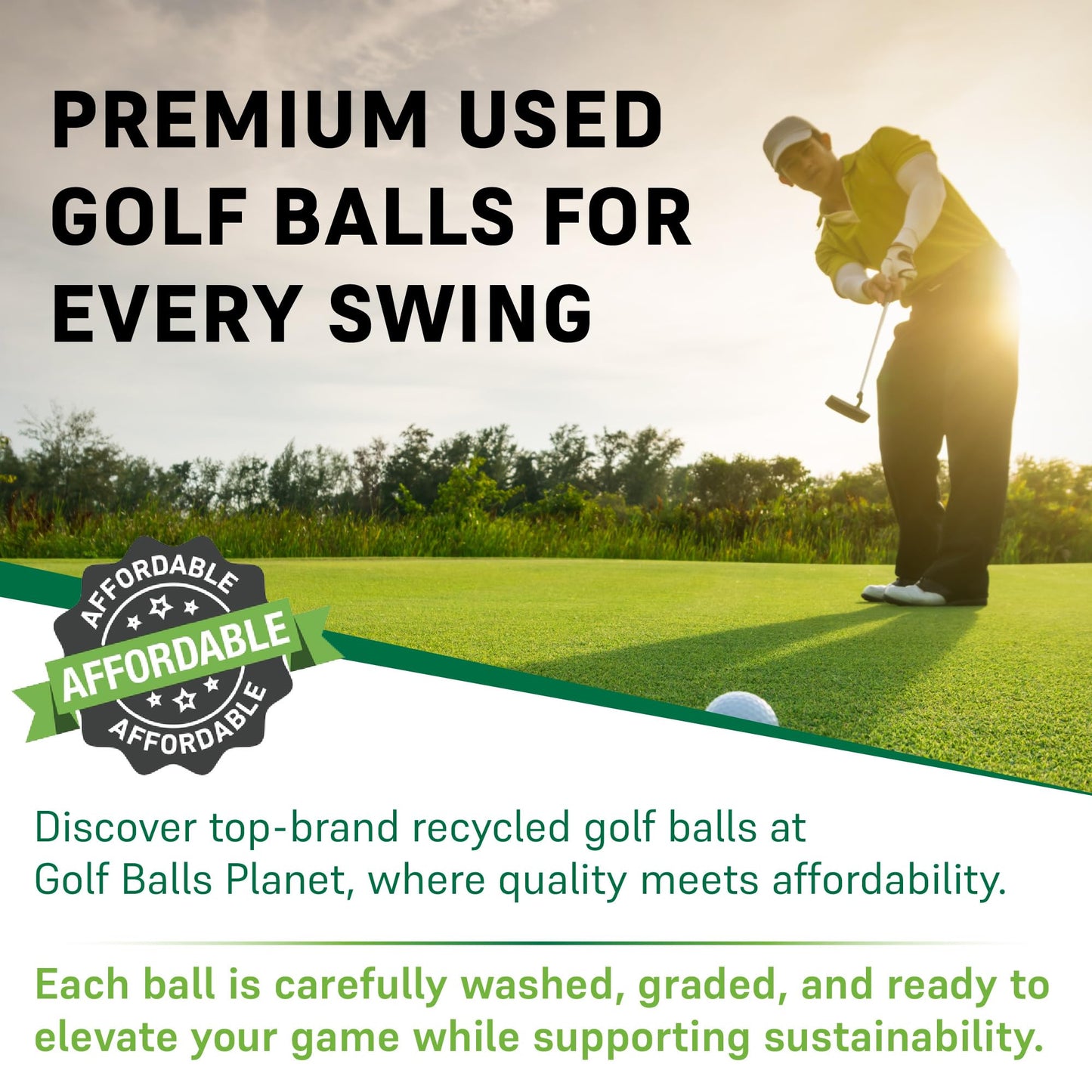 Golf Ball Planet Pro V1 Mixed Years AAA/Good Recycled (Used) Golf Balls (50)