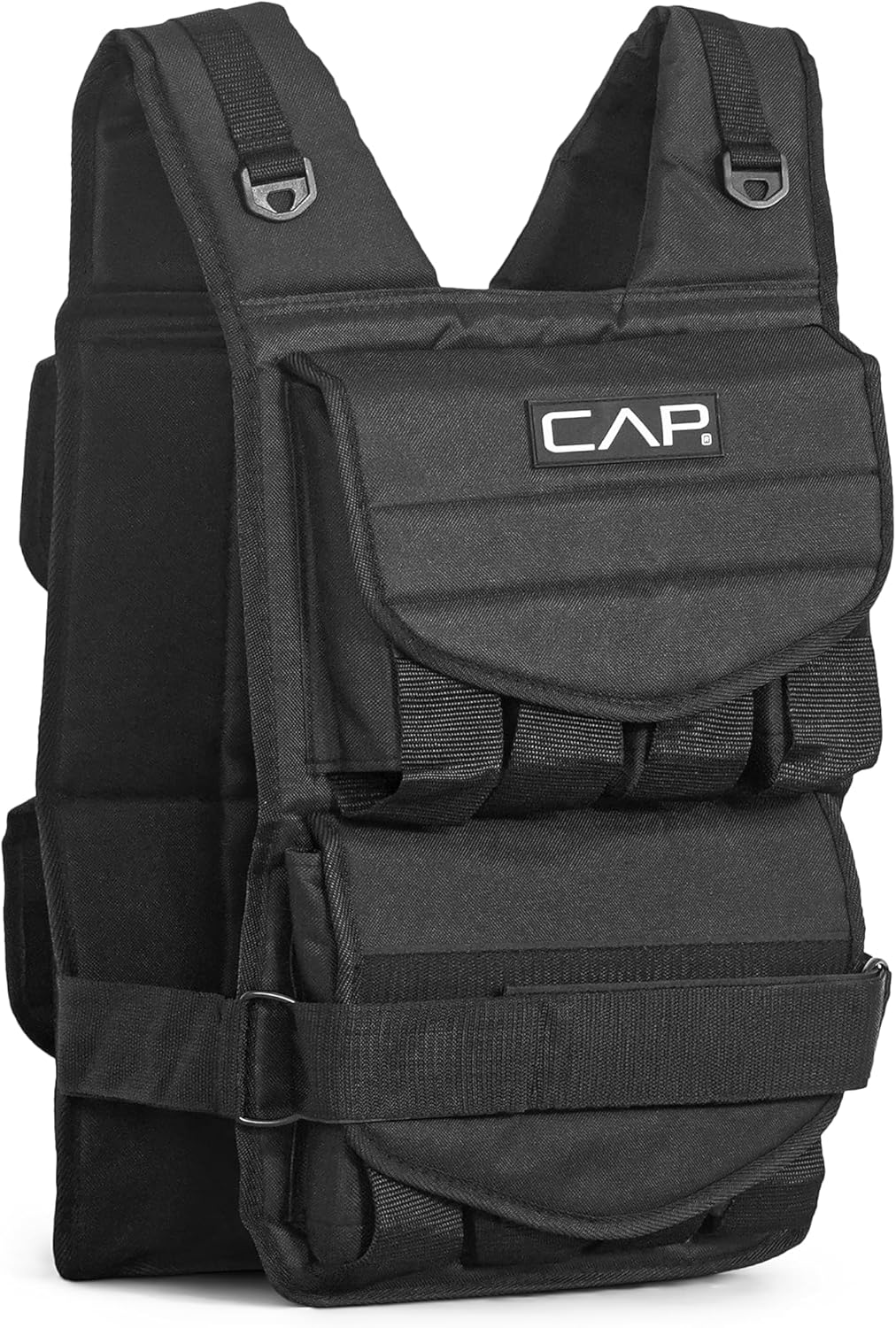 Adjustable Weighted Vest by CAP Barbell | Custom Fit for Enhanced Workouts