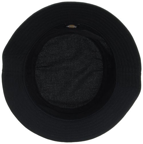 Dickies Men's Twill Bucket Hat, Black, AL
