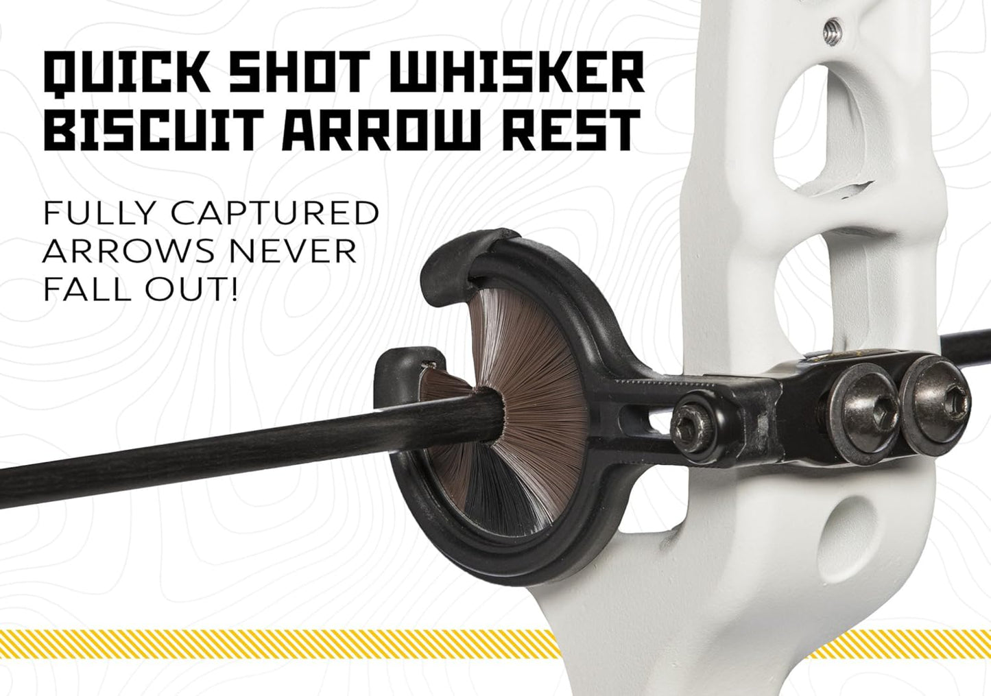 Trophy Ridge Quick Shot Whisker Biscuit Archery Arrow Rest