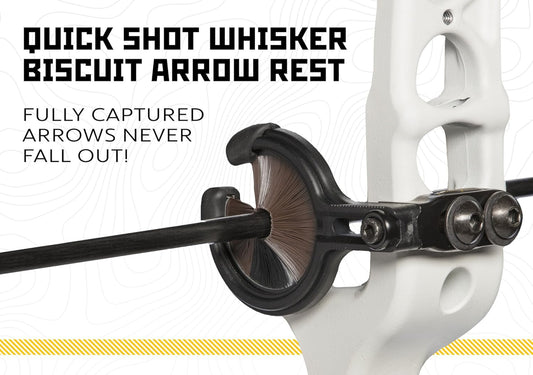 Trophy Ridge Quick Shot Whisker Biscuit Archery Arrow Rest
