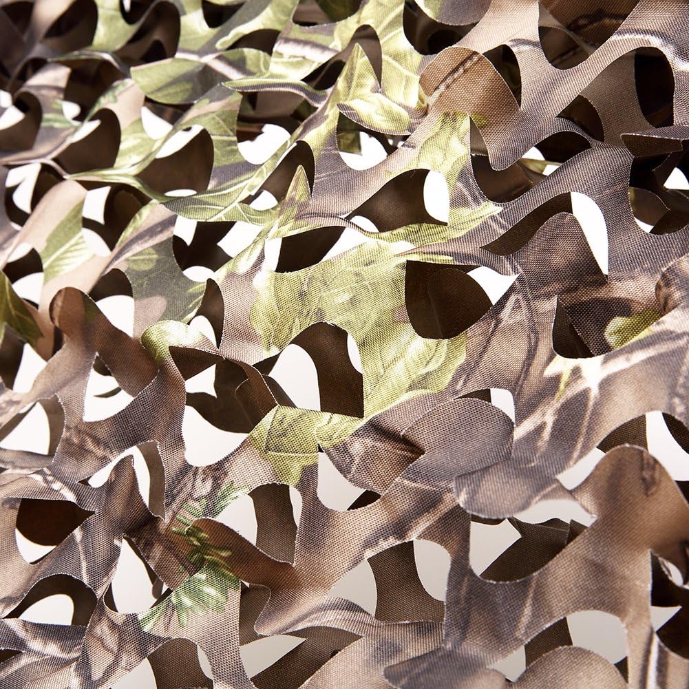AUSCAMOTEK Camo Netting for Hunting - Camouflage Netting for Blinds, Tree Stands, and Turkey Hunting