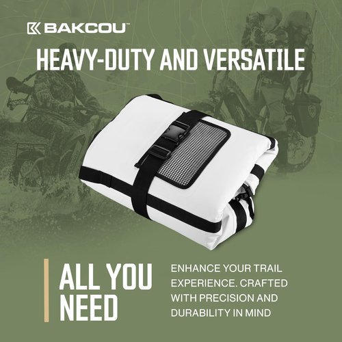 Bakcou - Insulated Game or Gear Bag - Harvest Hauler for eBike Trailer - Keeps Game Fresh, Compact and Portable - Waterproof Cooler Bag - 48 Inch