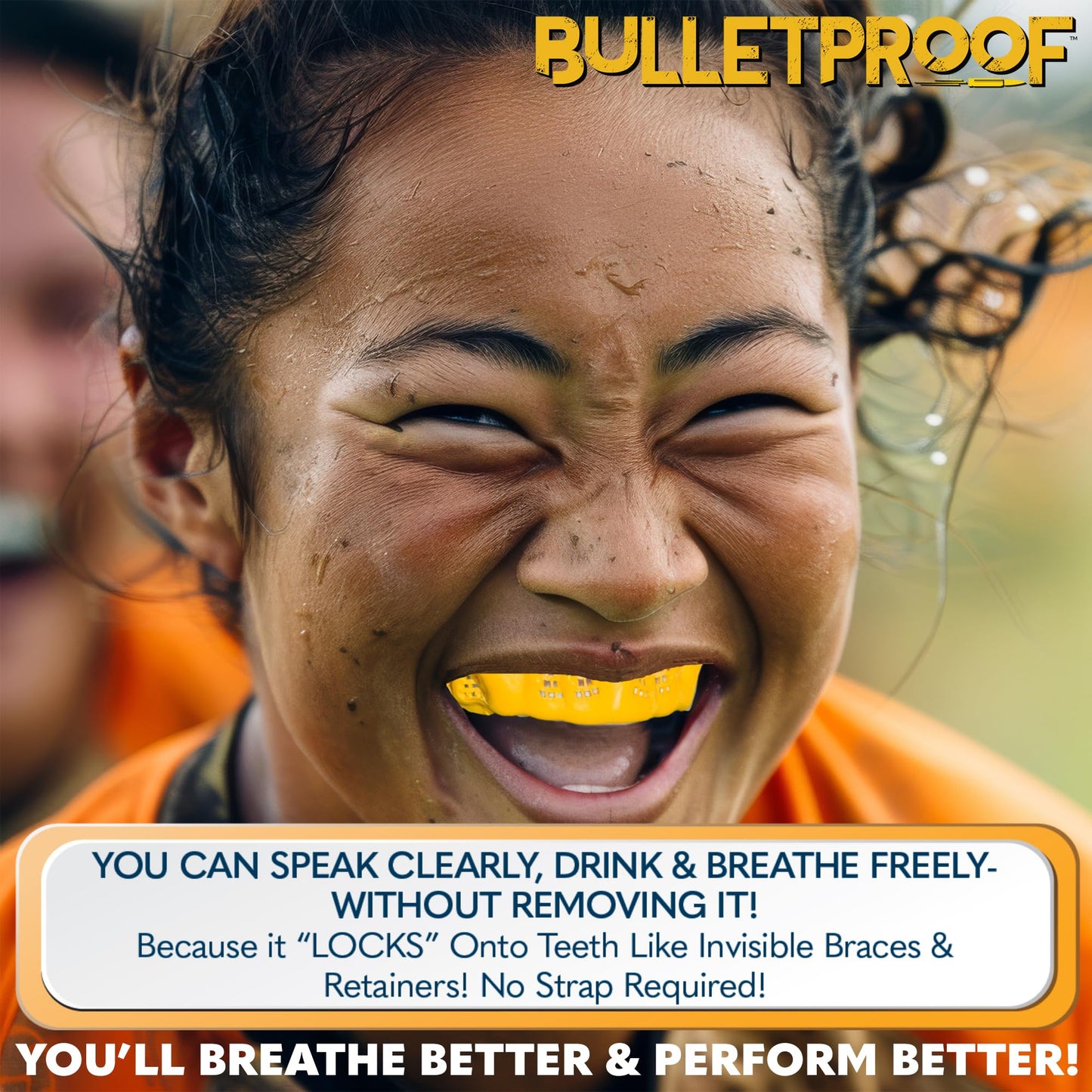 Bulletproof Sports Mouthguard: Worlds Thinnest Most Breathable Mouth Guard!