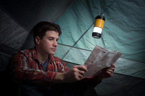 CAT CT6515 Dual Function Rechargeable Utility Worklight and Camping Lantern Emergency Light Combination
