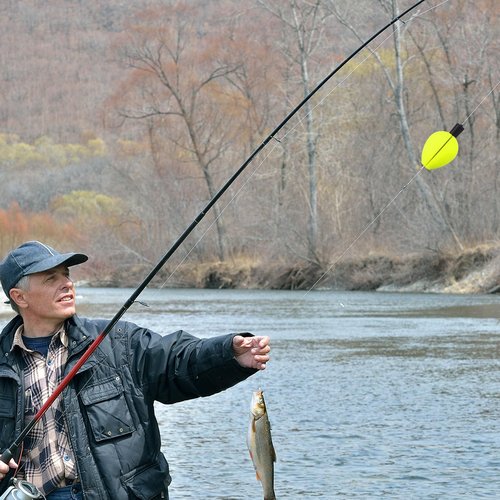 ShinyRelief 30 Pcs Trout Float Foam Teardrop Strike Fishing Bobbers Fishing Floats Fly Fishing Strike Indicators for Trout Offshore Saltwater Freshwater (Yellow, Red, Green)