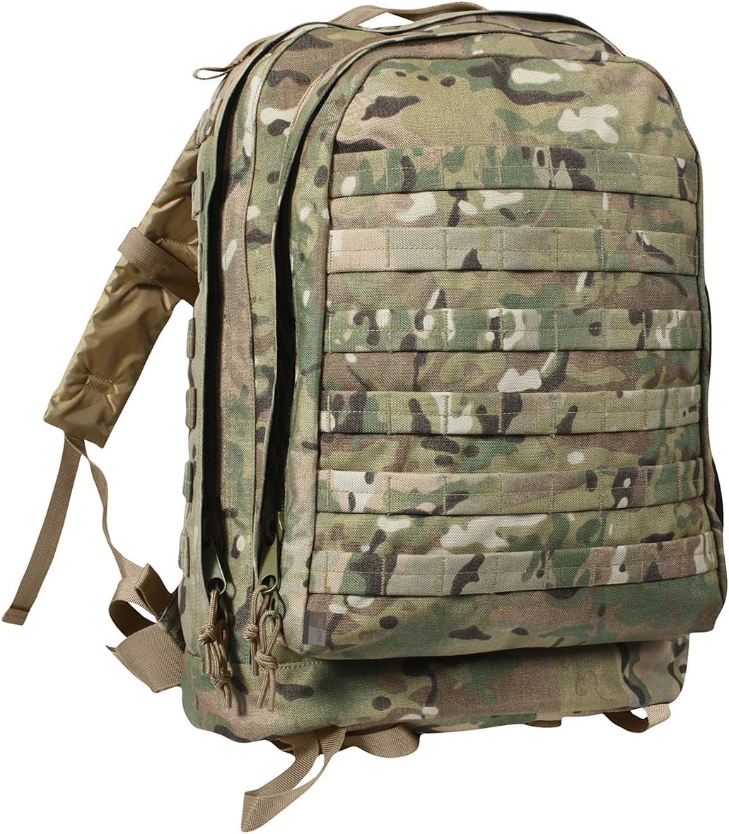 Rothco MOLLE II 3-Day Deployment Pack - Versatile Gear Bag for Extended Excursions, Olive Drab