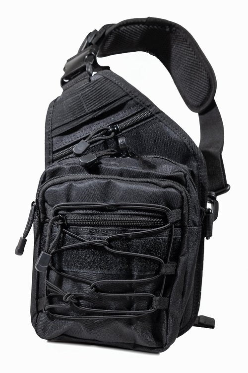 Tactical Sling Bag Backpack & Outdoor Pistol Carrying Bag & Tactical Military Backpack with Gun Holster Waterproof for Shooting Hunting