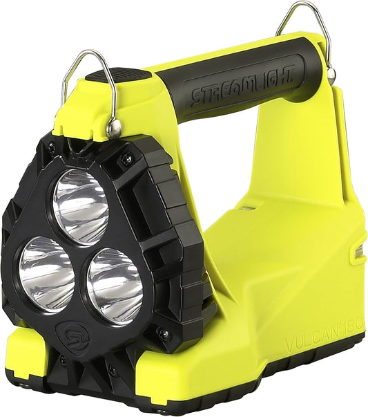 Streamlight 44300 Vulcan 180 Lantern 1200 Lumens with Heavy Duty Strap, Without Charger, Yellow