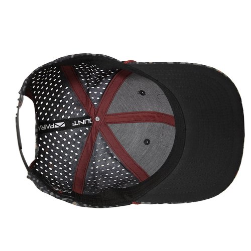 Paramount Outdoors Big Foot Squatch Performance Fishing Rope Cap with Laser Perforation (Black)