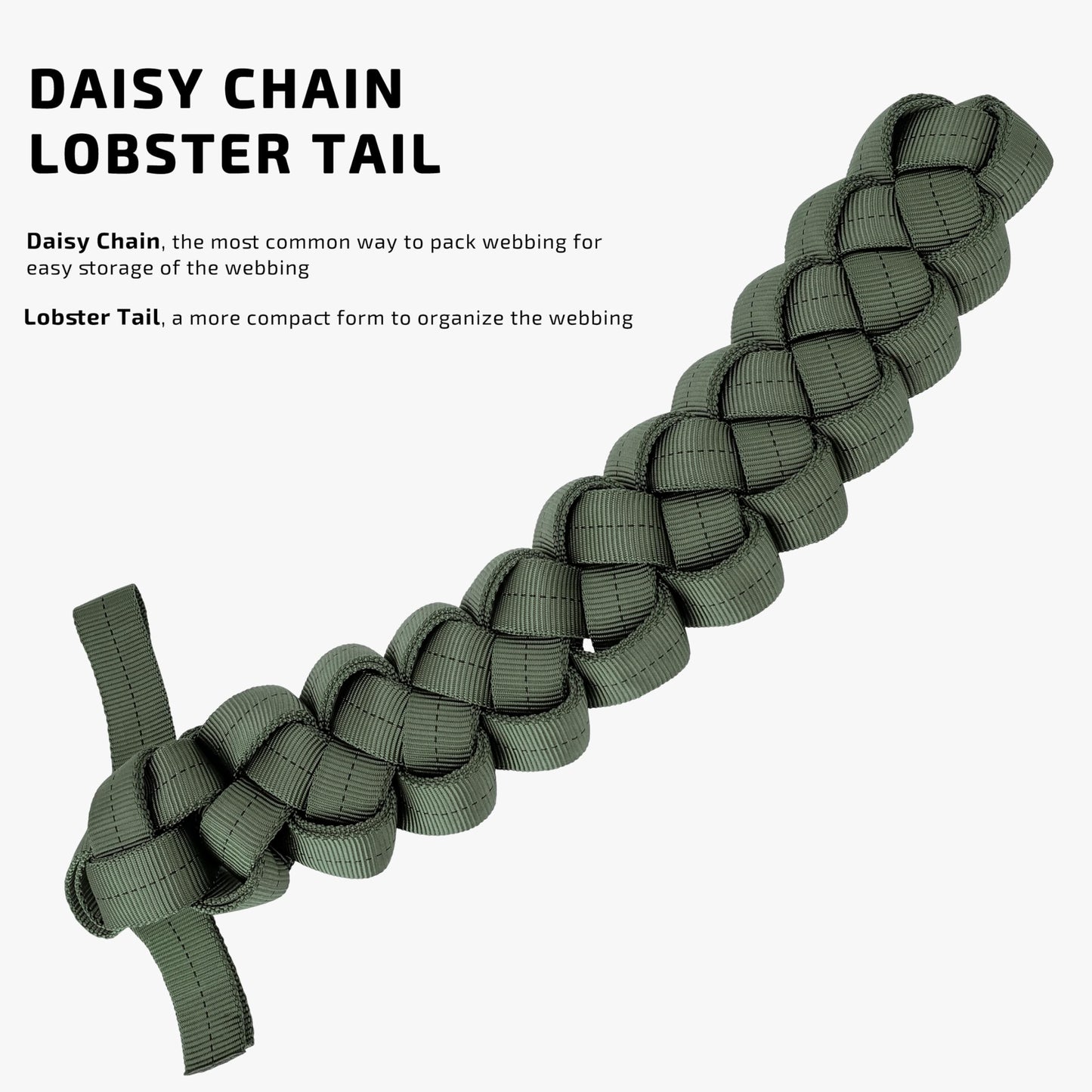 GM CLIMBING 1 inch MIL-W-5625 Nylon Tubular Webbing Milspecs 4000Lbs Durable for Outdoor Tactical Parachute Climbing Rescue Survival Tie Down 1 inch x 50Ft Tan 499