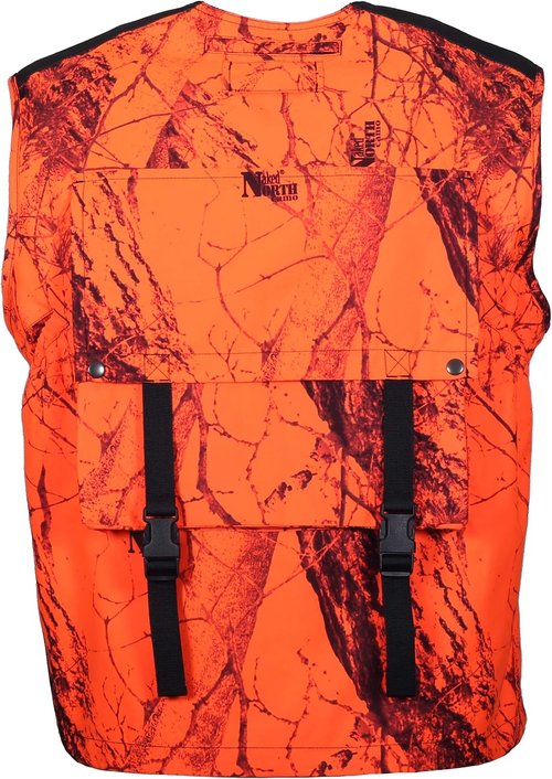 Blaze Orange Big Game Hunting Vest - Gamehide Mountain Pass Extreme