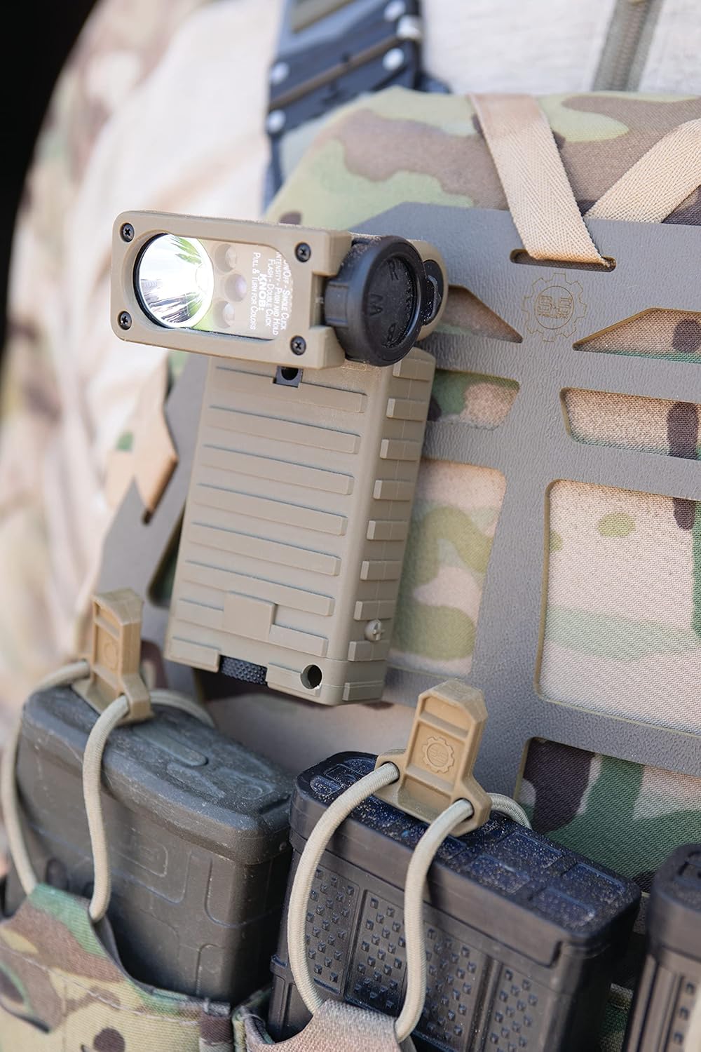 Streamlight Sidewinder Waterproof Flashlight Kit - 55 Lumens, MOLLE Retainer & Paracord