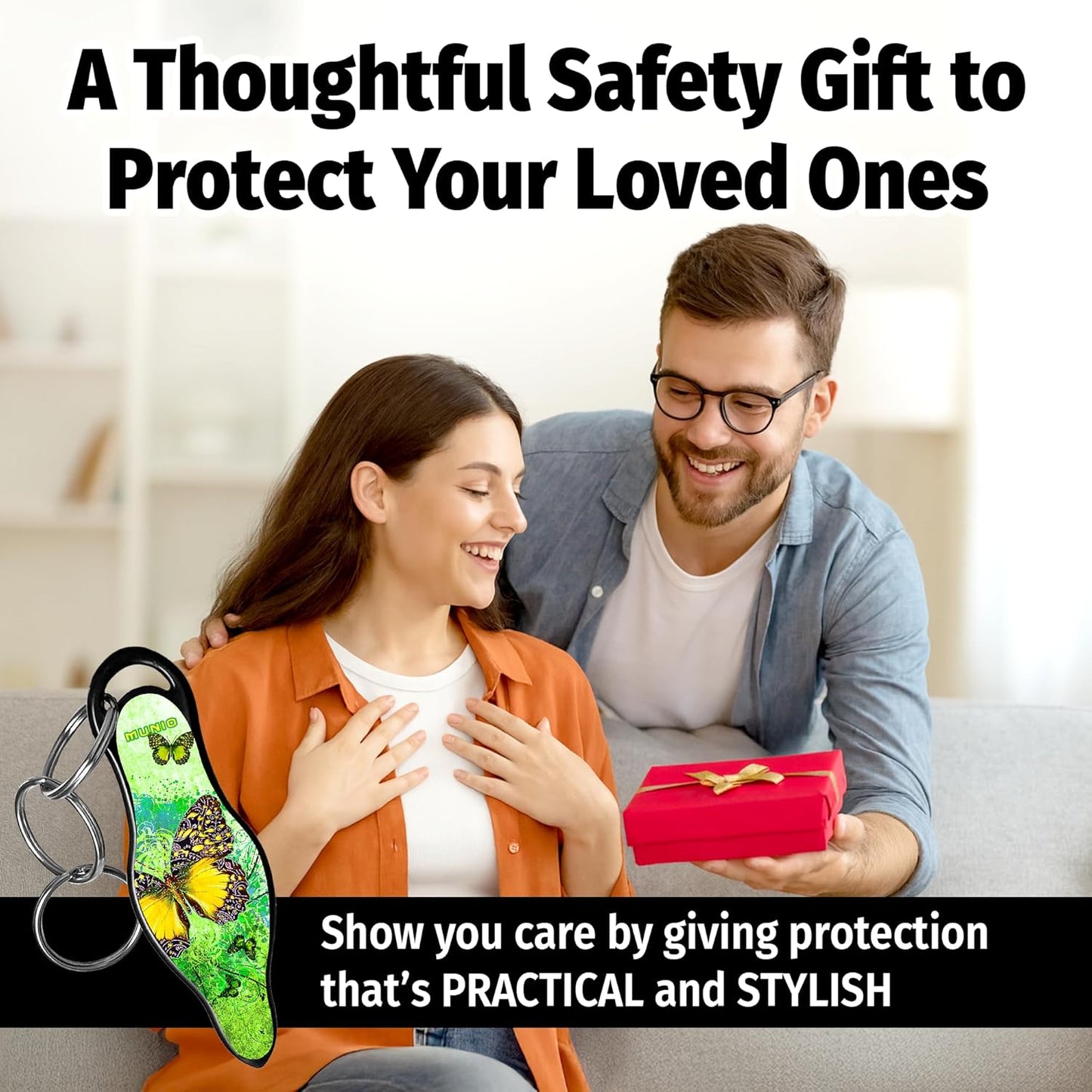 Self Defense Keychain Tool – Stylish & Portable Safety Accessory for Men & Women – TSA Approved
