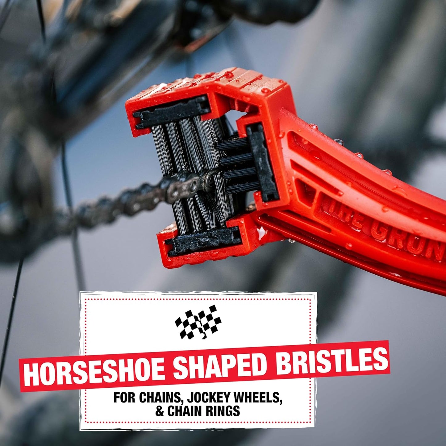 Finish Line Grunge Brush Chain: Gear and Chain Cleaning Tool