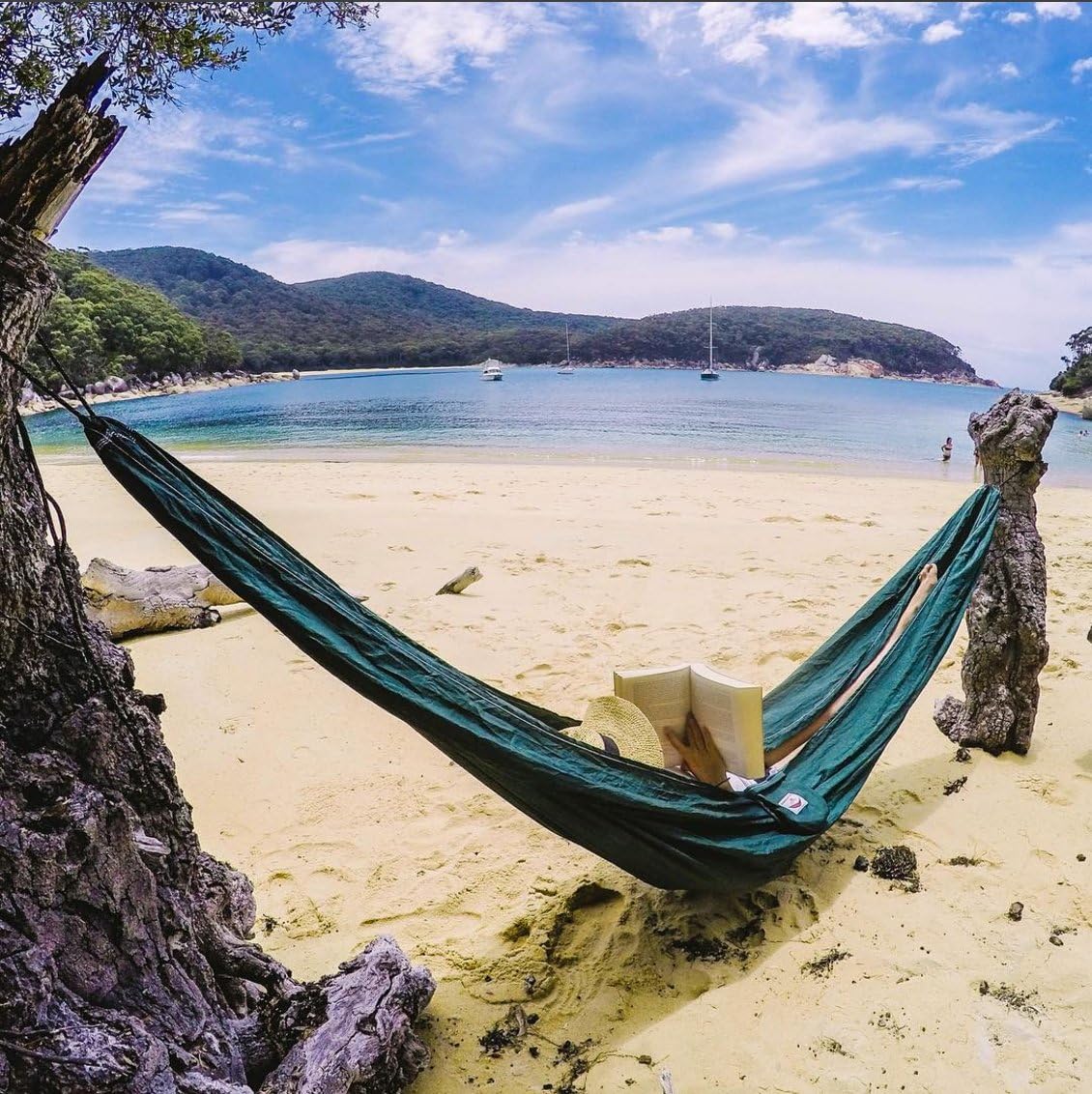 Hammock Bliss Single - Camping Hammock - Camping Essentials, Portable Hammock - The Longest Single Hammock On Earth for Outside, Hiking, and Travel