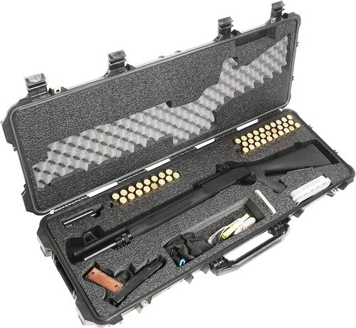 Case Club Tactical Shotgun Pre-Cut Waterproof Case with Accessory Box and Silica Gel to Help Prevent Gun Rust (Gen 2)