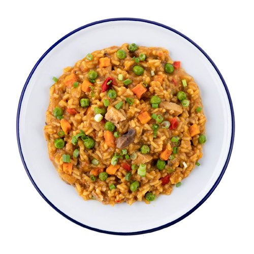 Mountain House Chicken Fajita Bowl | Freeze Dried Backpacking & Camping Food | 2 Servings | Gluten-Free and Mountain House Chicken Teriyaki with Rice | Freeze Dried Backpacking & Camping Food | 2 Servings | Gluten-Free