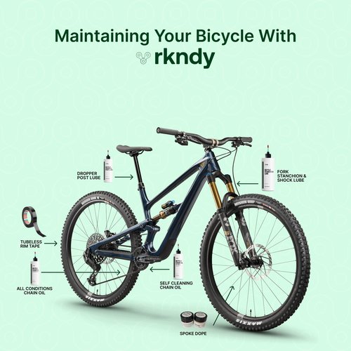 RKNDY Suspension & Chain Care Bundle – Premium Fork Lube and All-Weather Chain Oil for Peak Bike Performance