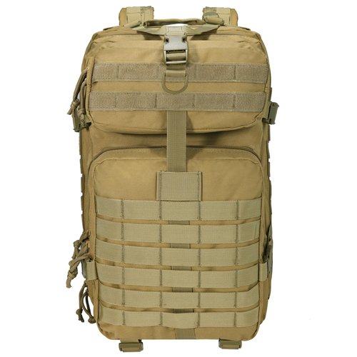 BOMTURN Tactical Military Backpack Molle Bag: 45L Waterproof Large Backpack Rucksack Army 3 Day Assault Survival Bag Pack