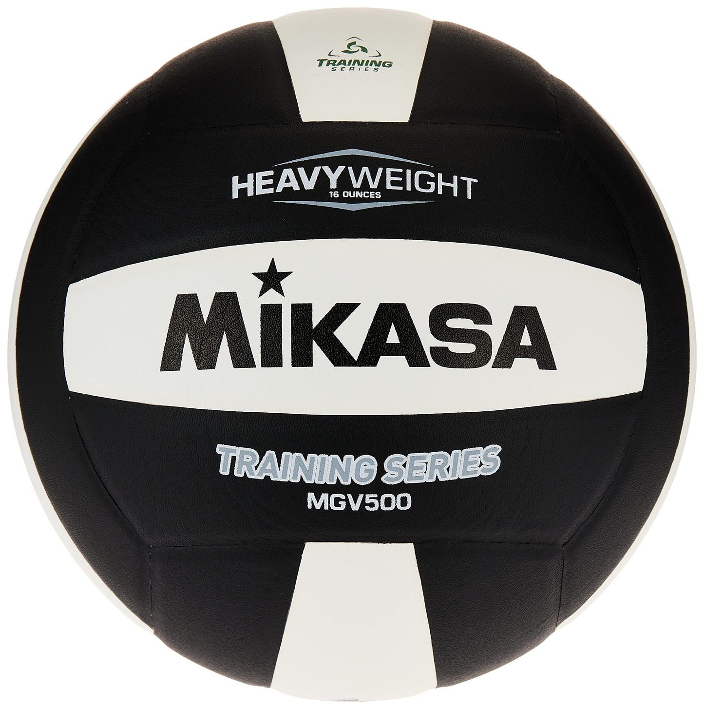Park & Sun Sports Indoor/Outdoor Adjustable Target Net: Spectrum Precision Volleyball Trainer & Mikasa MGV500 Heavy Weight Volleyball (Official Size)