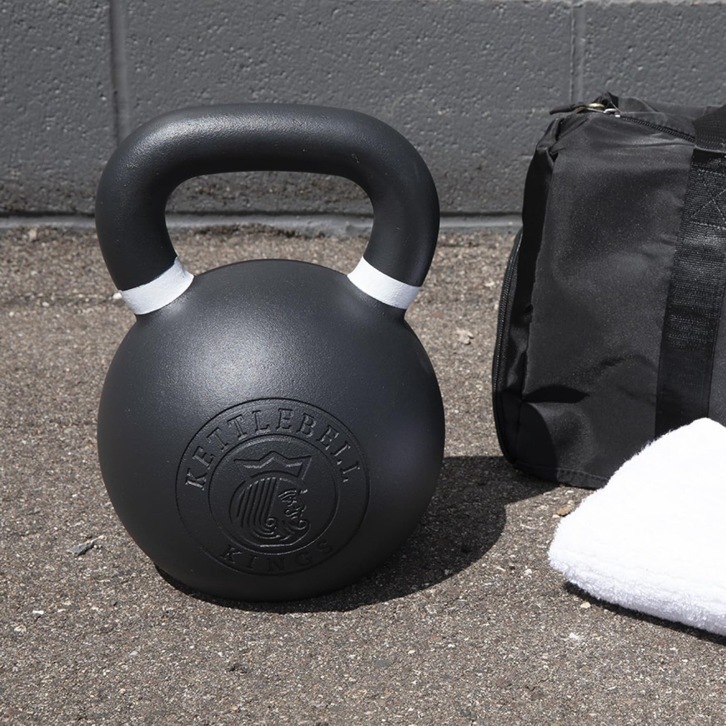 Powder Coated Kettlebell Weights 5-90 LB | Durable Gym Equipment for Strength Training