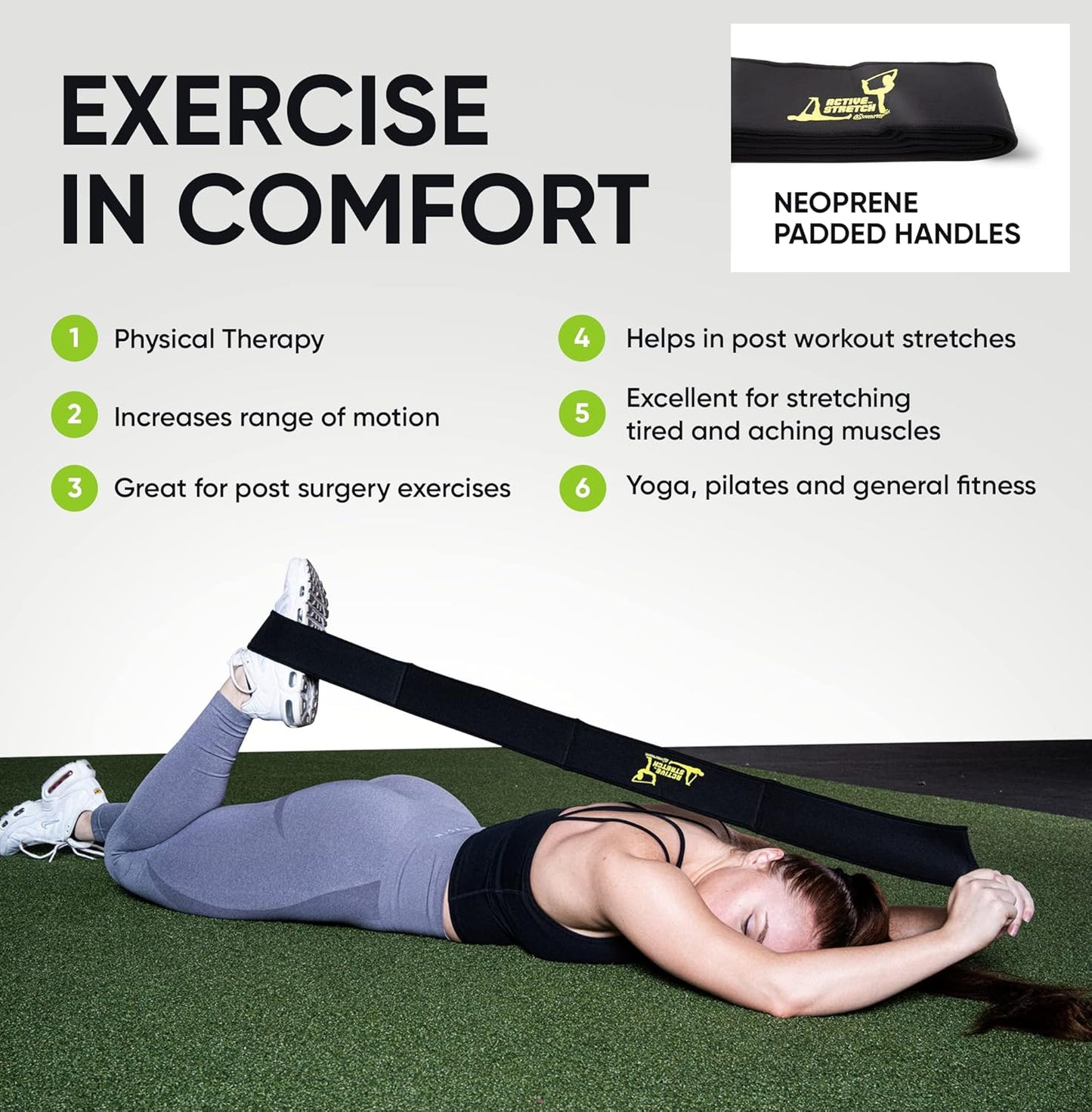 Active Stretch - Wide Loop Stretching Strap